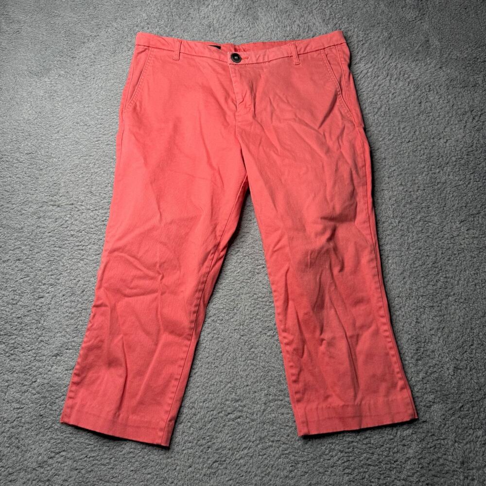 Kut from the Kloth Gwen Pants Women's Size 8 Coral Relaxed Trousers